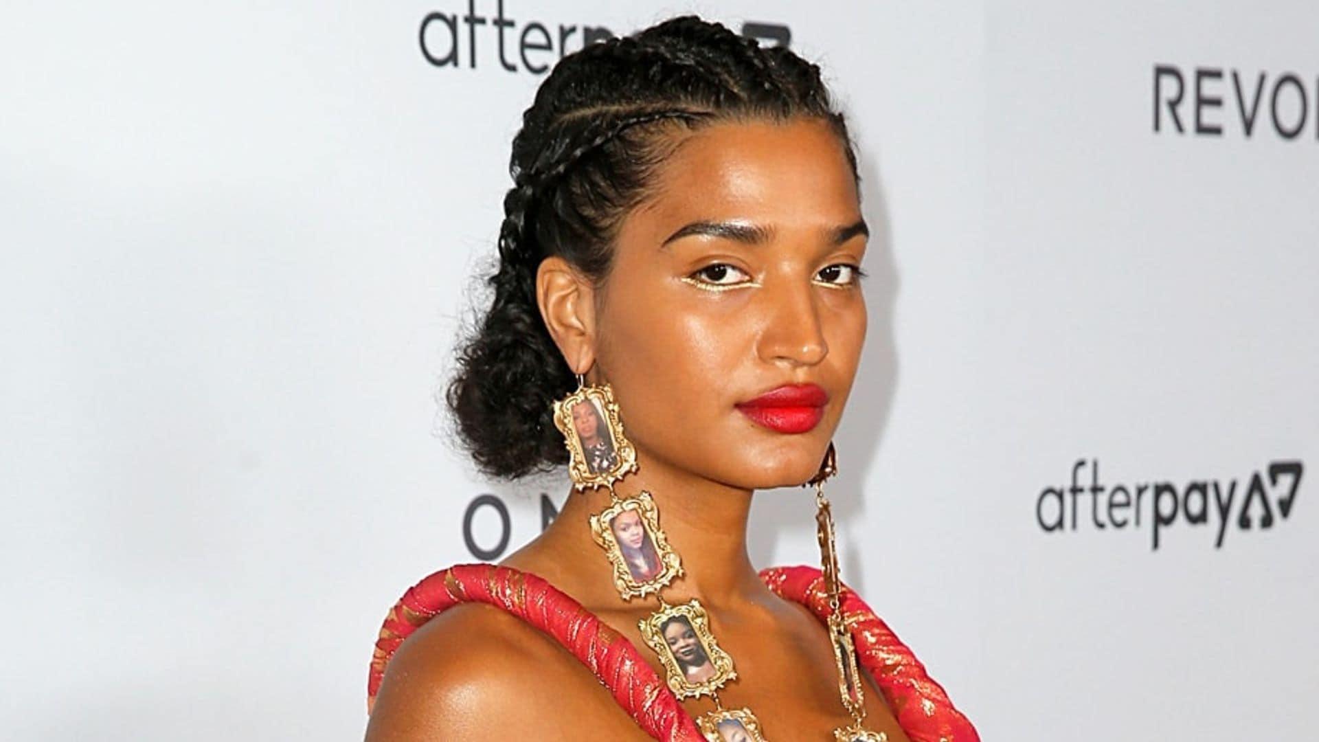 Indya Moore makes a powerful fashion statement at the Fashion Media Awards