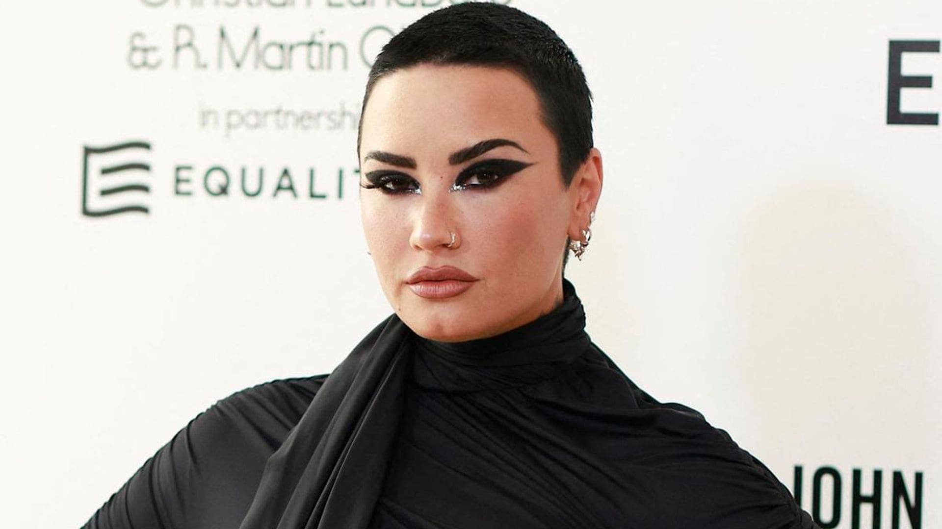 Demi Lovato shows off tattoo with a humanitarian message