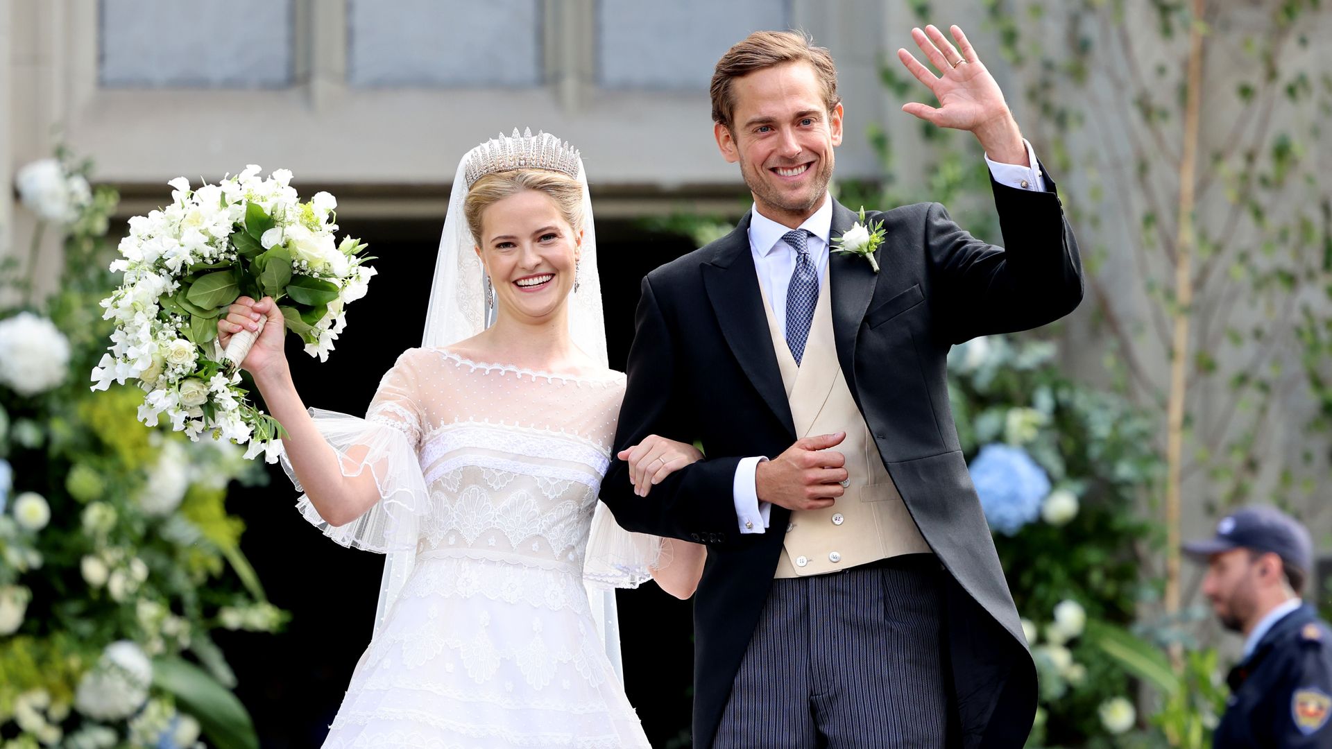 Princess Marie Caroline Weds Leopoldo Maduro Vollmer