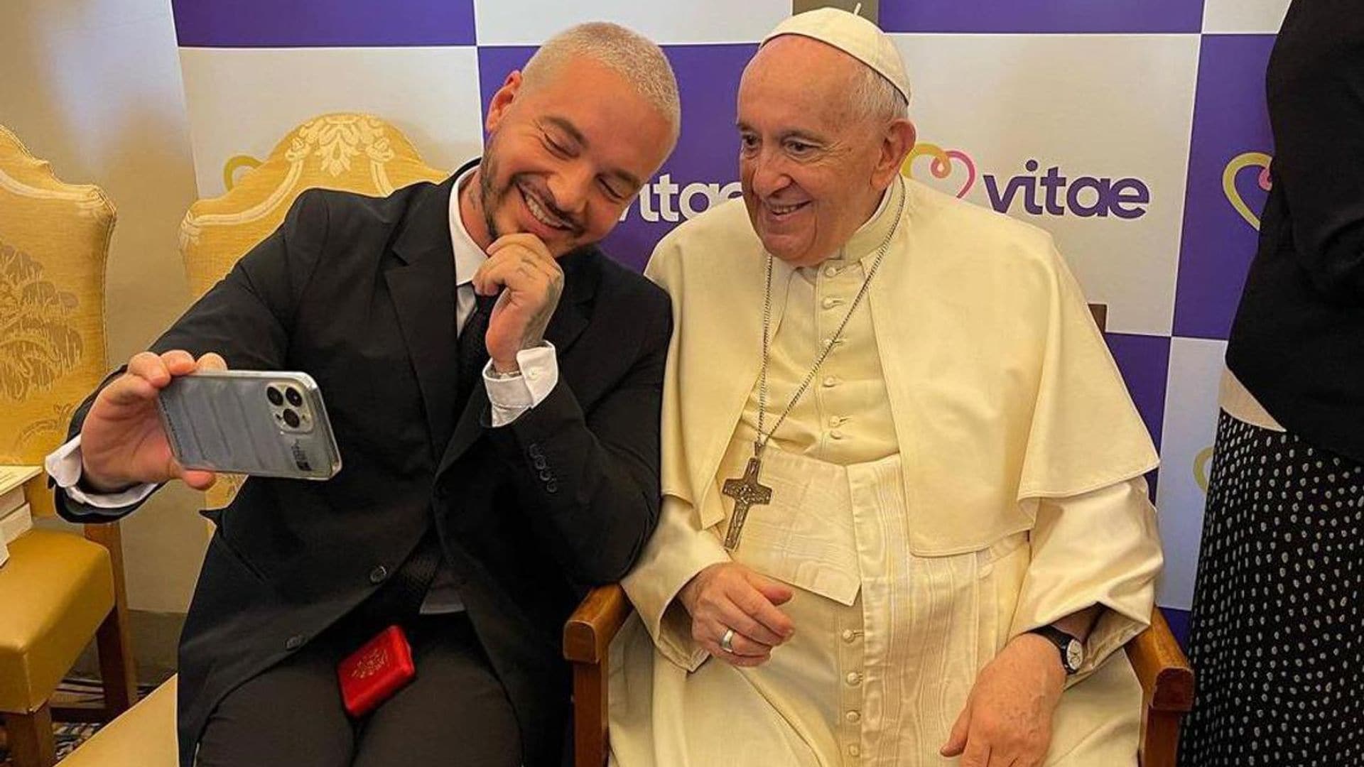 J Balvin had a ‘good connection’ with Pope Francis and revealed he is a fan of his music
