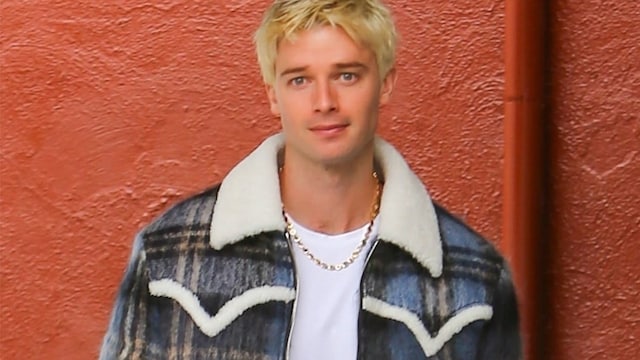 EXCLUSIVE Patrick Schwarzenegger Happily Showcases his New Blonde Look in LA