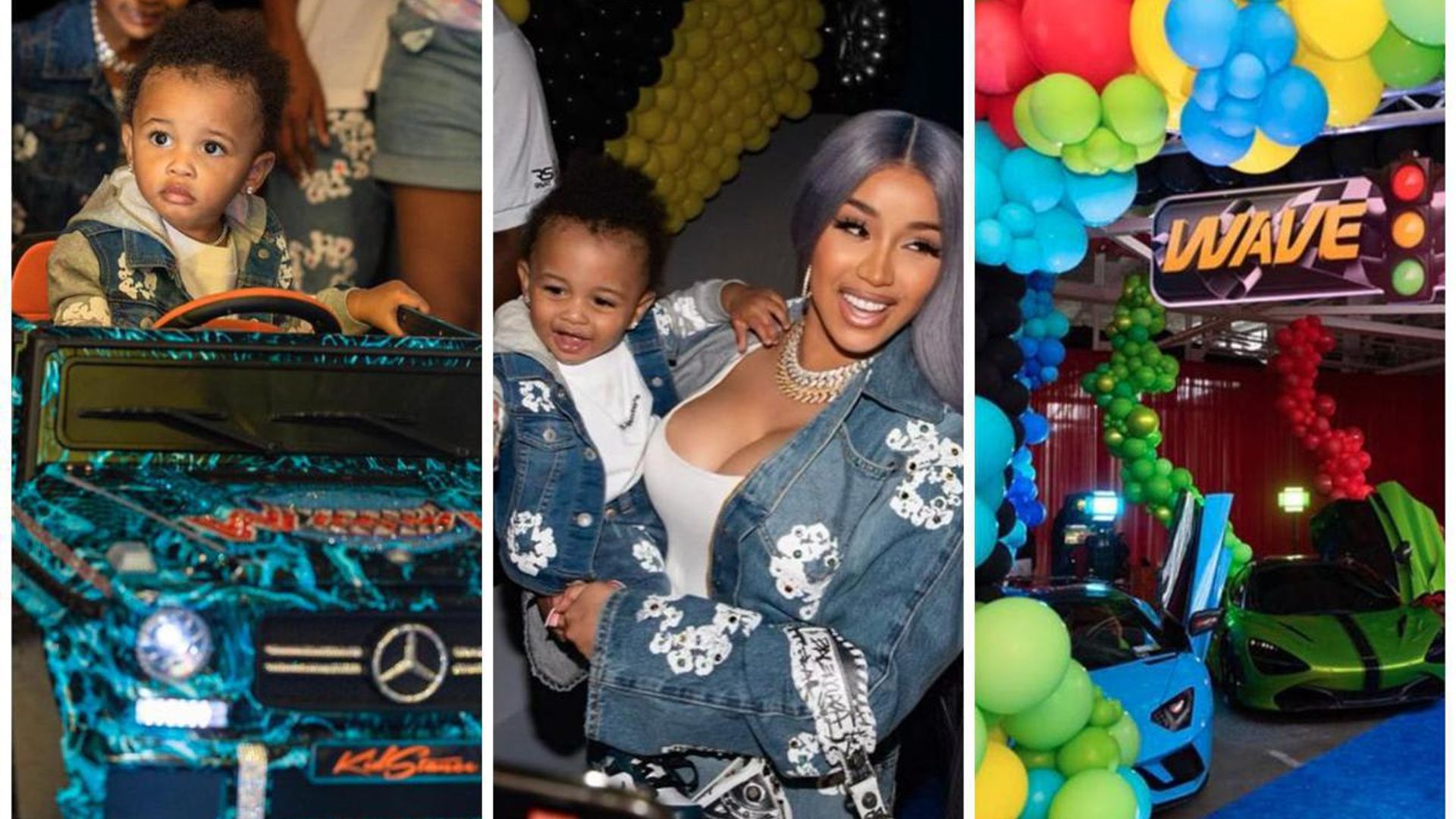 Cardi B and Offset hosted the most remarkable first birthday party for their son Wave