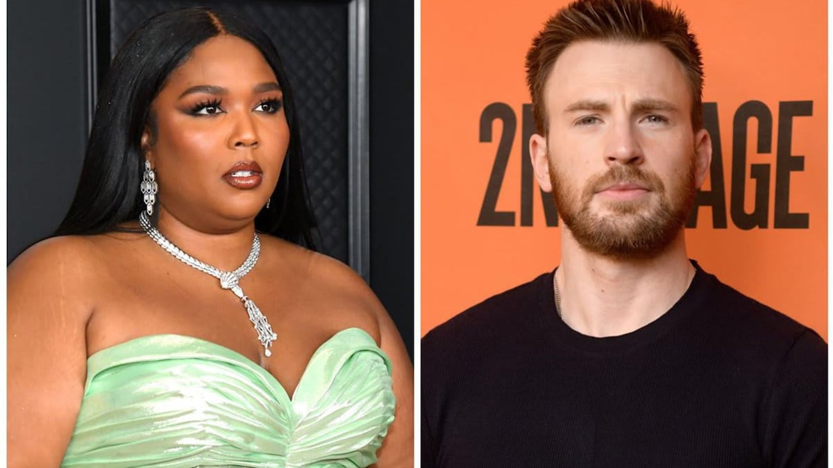 Lizzo shows off her Instagram DMs with Chris Evans