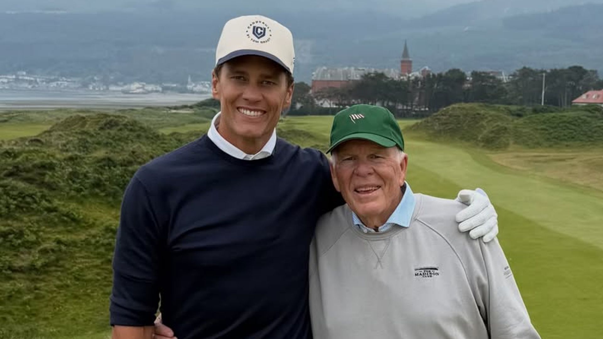 Tom Brady took his dad on a trip to Ireland to celebrate Father's Day