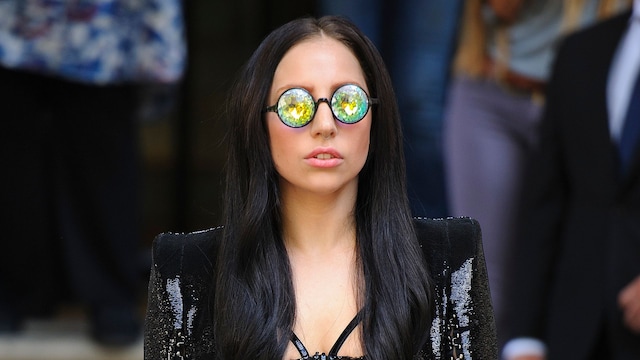  Lady Gaga sighted departing her hotel on August 29, 2013 in London, England.  (Photo by Ben Pruchnie/FilmMagic)