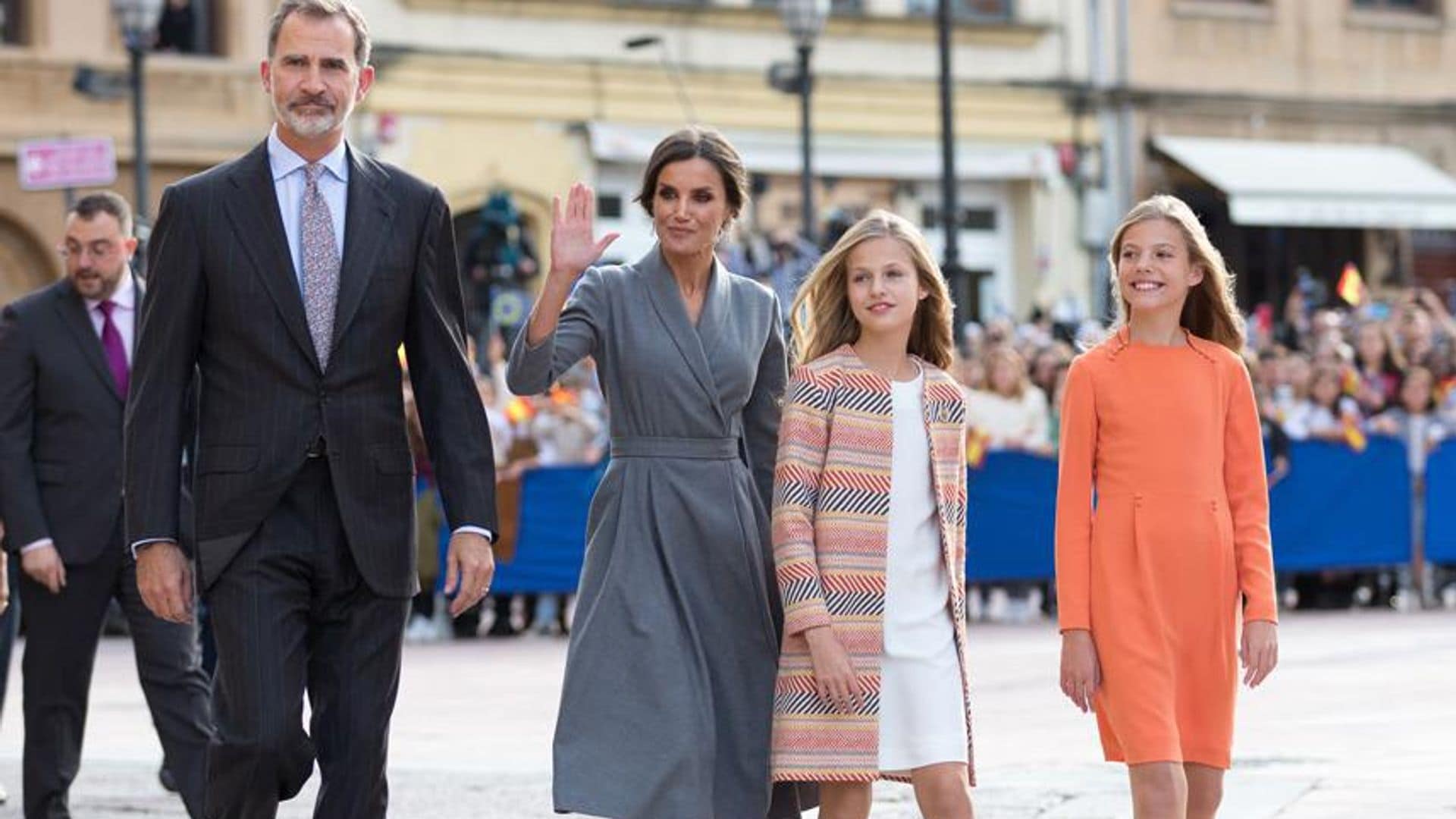 Princess Leonor gets cheeky payback on her sister for 'stealing' her sweater