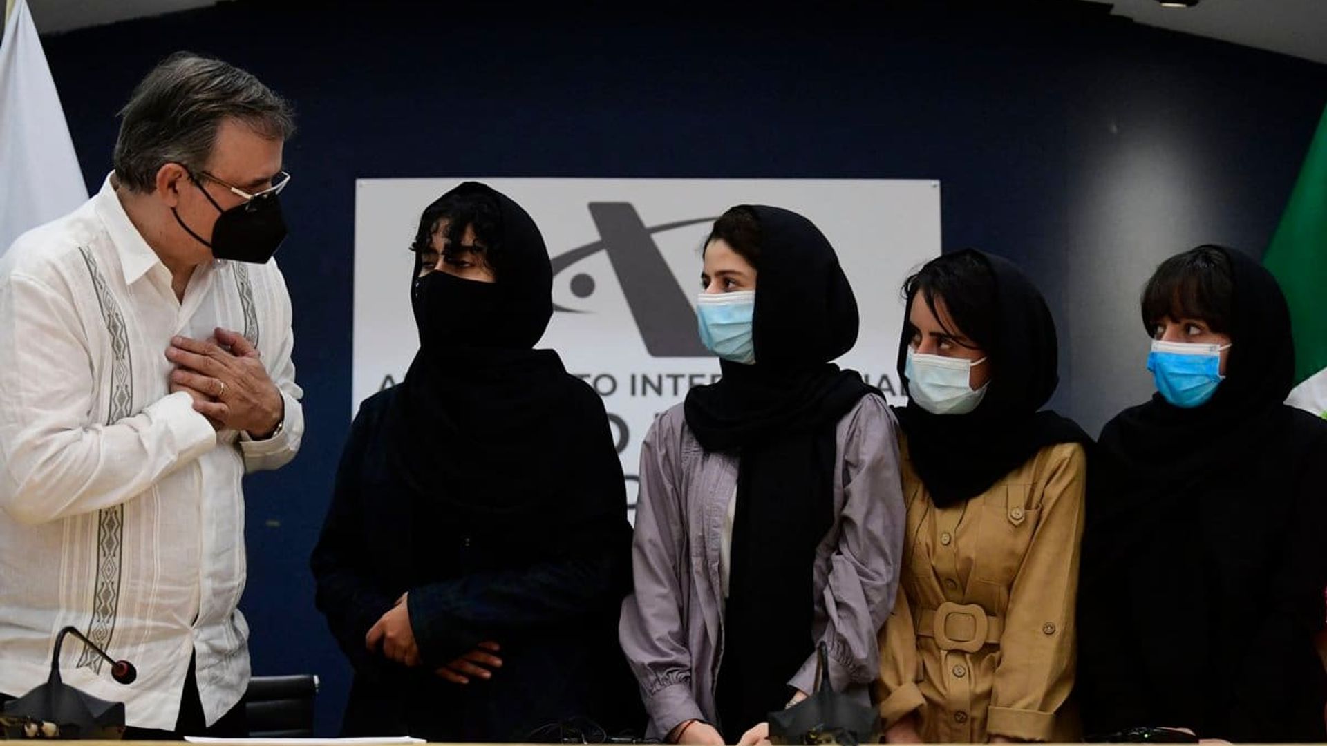 Mexico welcomes Afghanistan’s all-girls robotics team as refugees