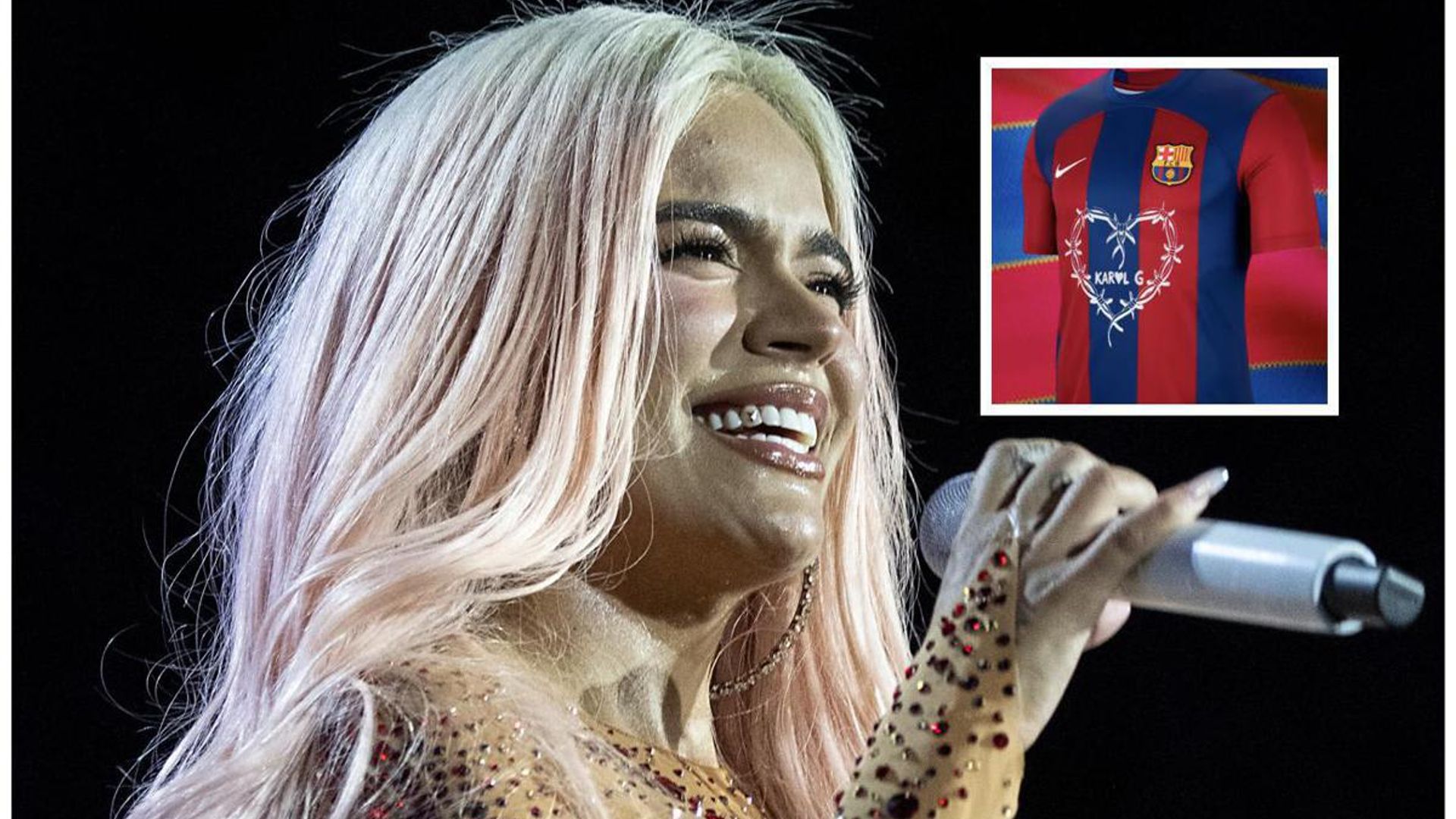 F.C. Barcelona will reference Karol G in ‘El Clasico’ match
