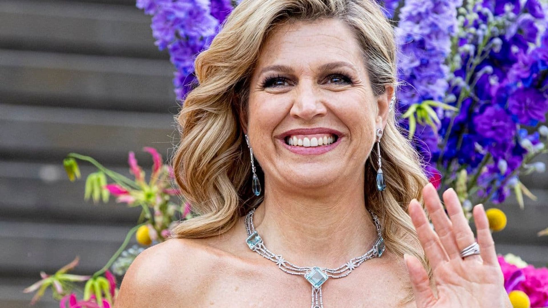 From a tiara moment to glamorous gowns: See Queen Maxima’s looks from her state visit to Germany