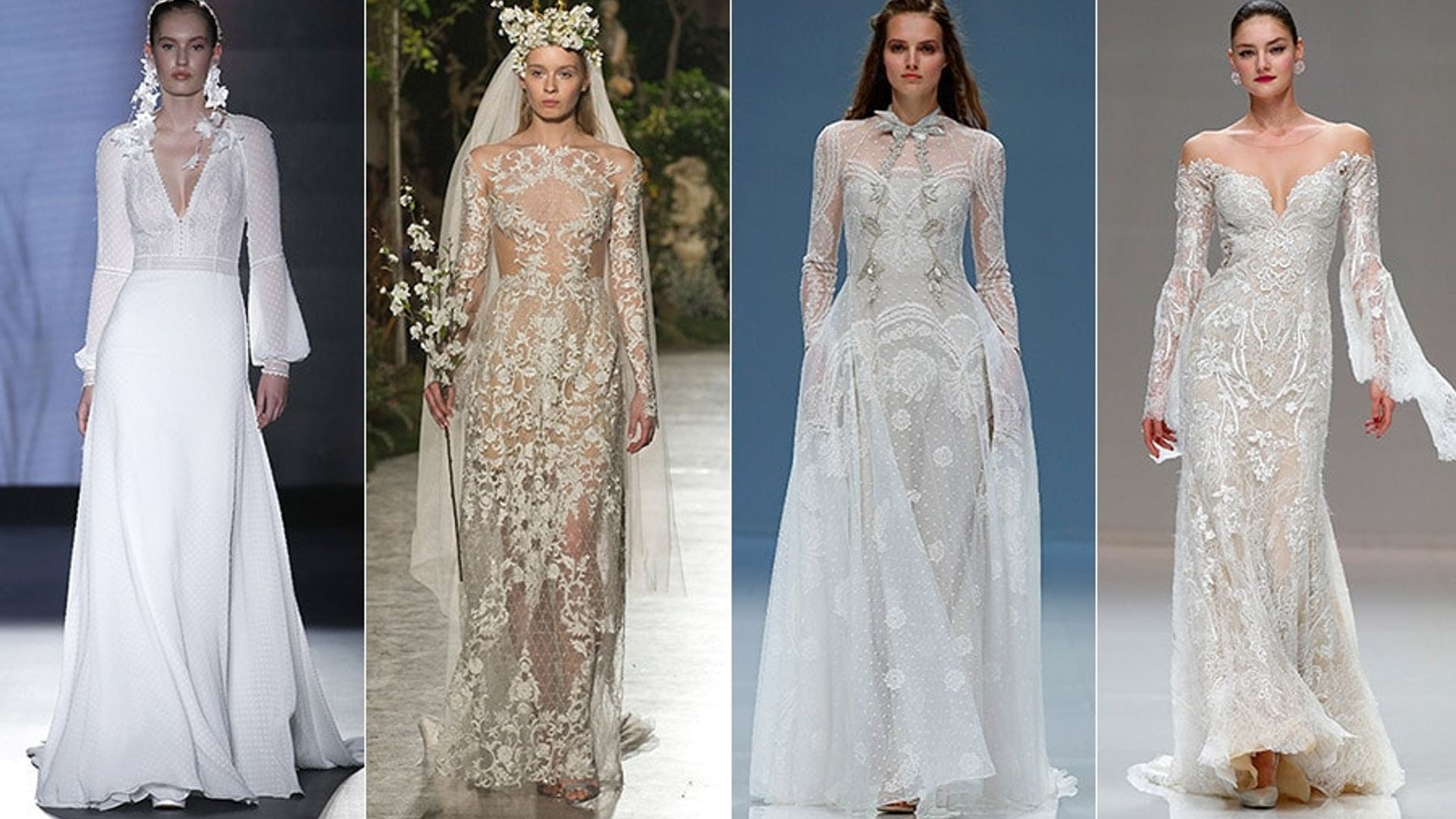 15 long-sleeved wedding dresses for that perfect Princess Bride look