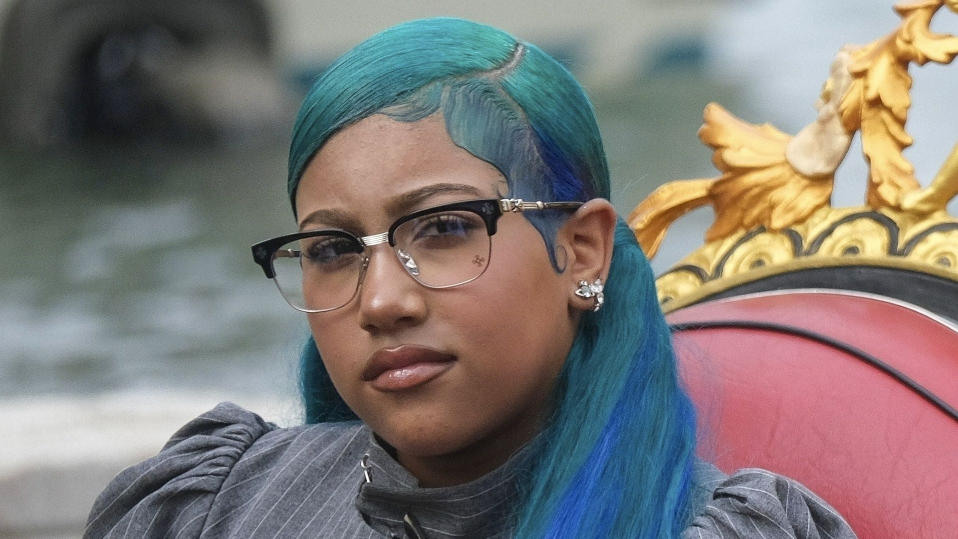 North West slams 'grown adults' who talk about her style and piercings after new look