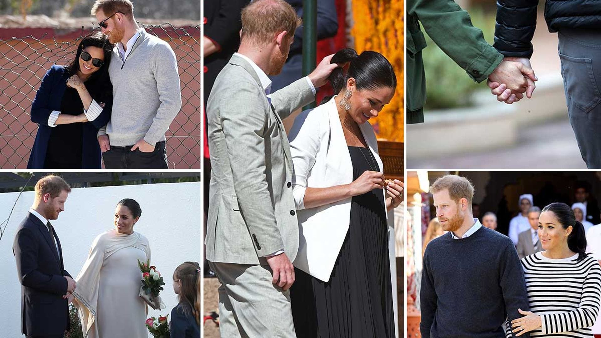 Meghan Markle and Prince Harry in Morocco