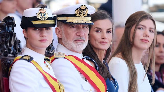 Princess Leonor reunites with family in MARIN