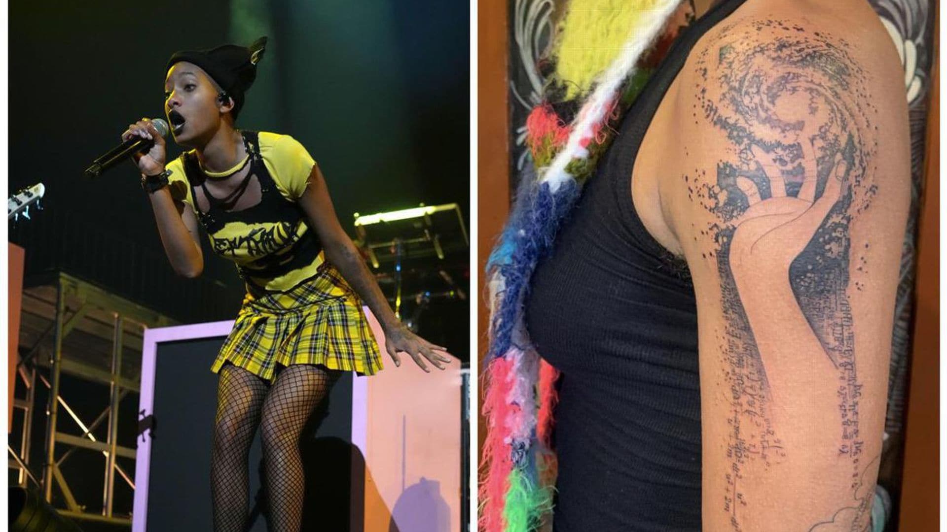 Willow Smith debuts huge new arm tattoo: find out its meaning