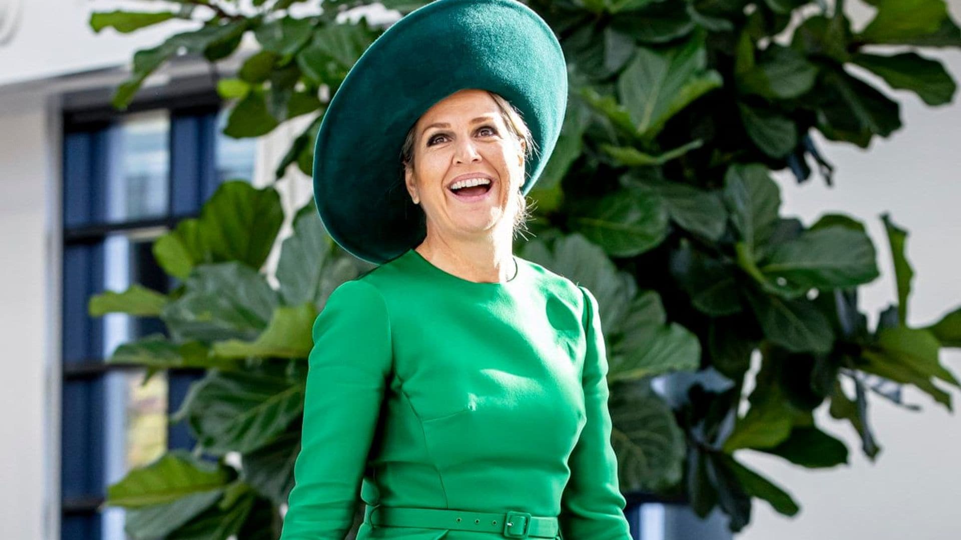 Queen Maxima looked amazing as usual at the opening of a tech company [Photos]