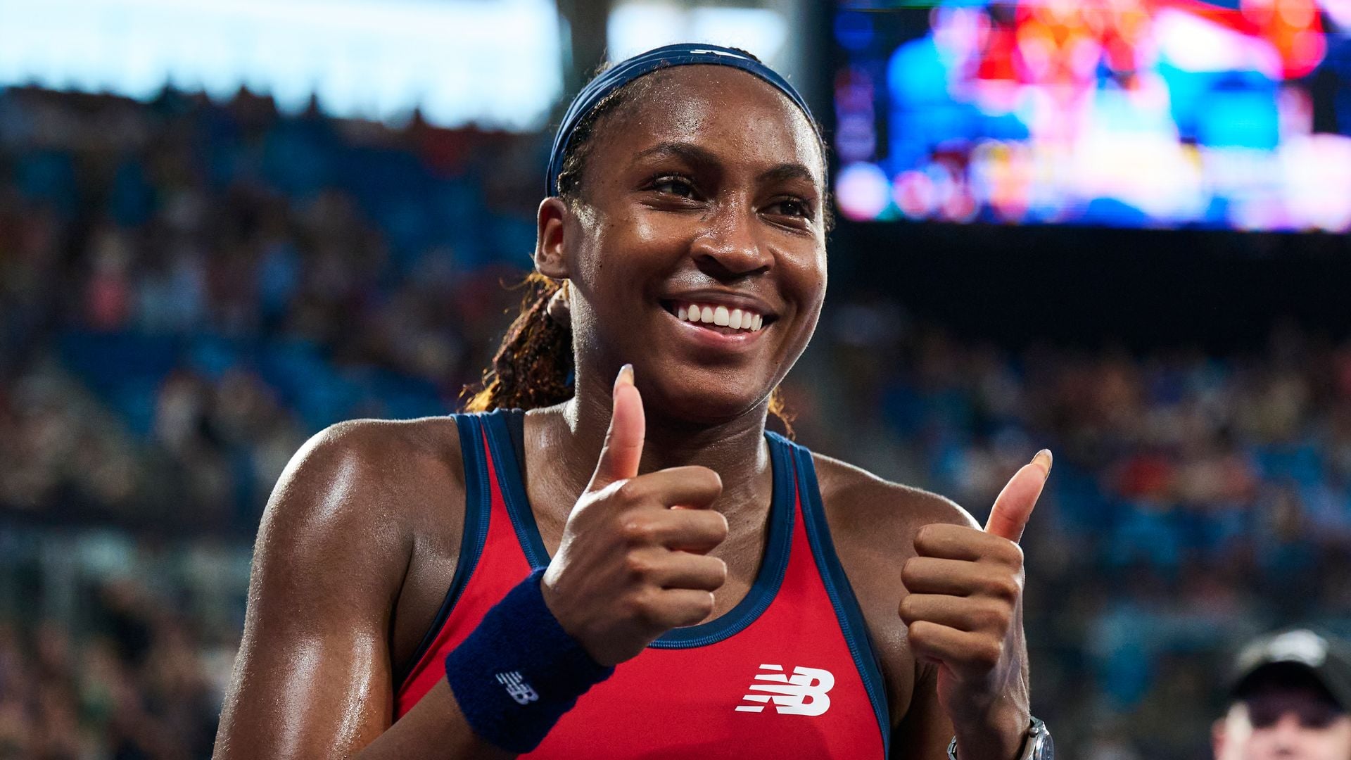 Coco Gauff receives her mother's endless support after Team USA victory at the United Cup