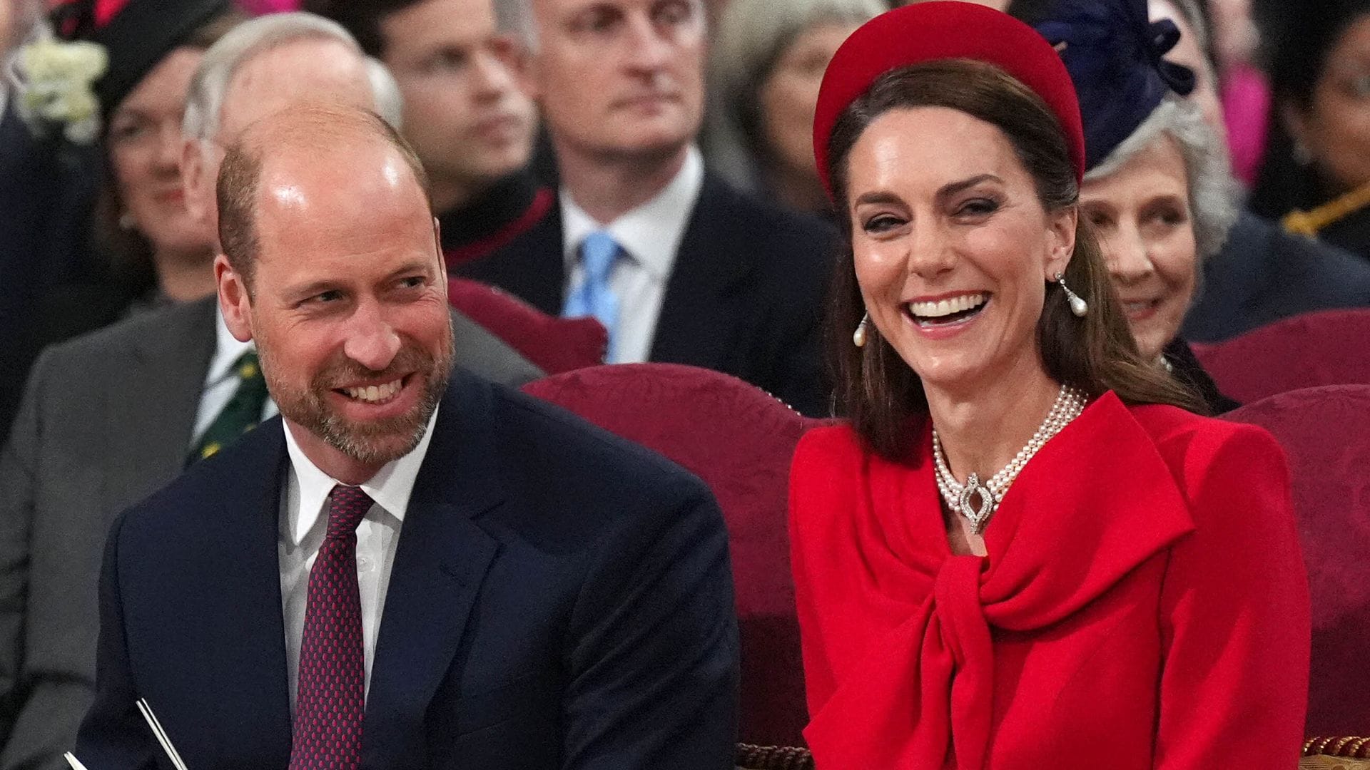 The Princess of Wales looks radiant at service wearing Queen Elizabeth and Princess Diana's jewelry
