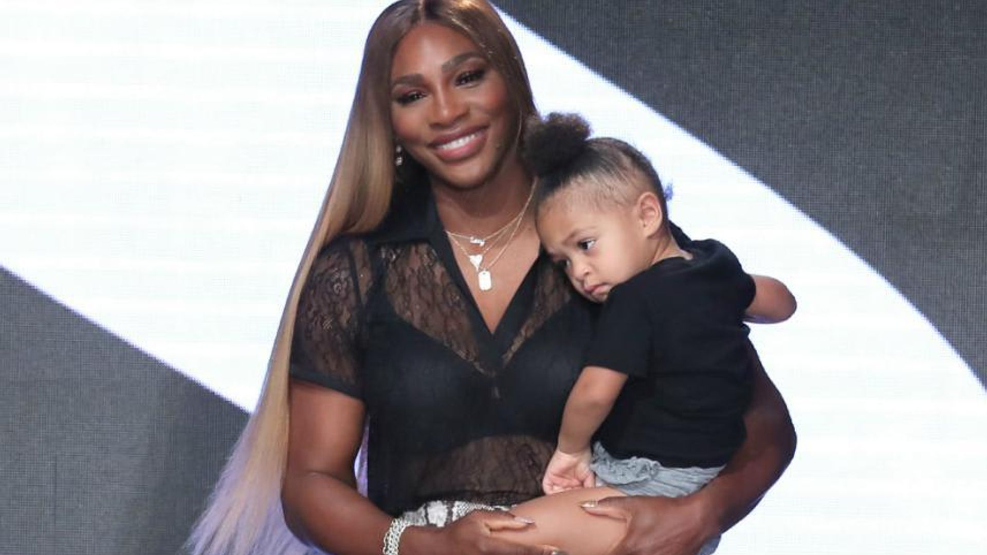 Serena Williams wears children's clothes so she can twin with daughter Alexis