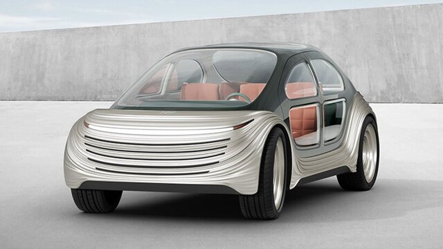 AIRO, an electric car that cleans other car's pollution