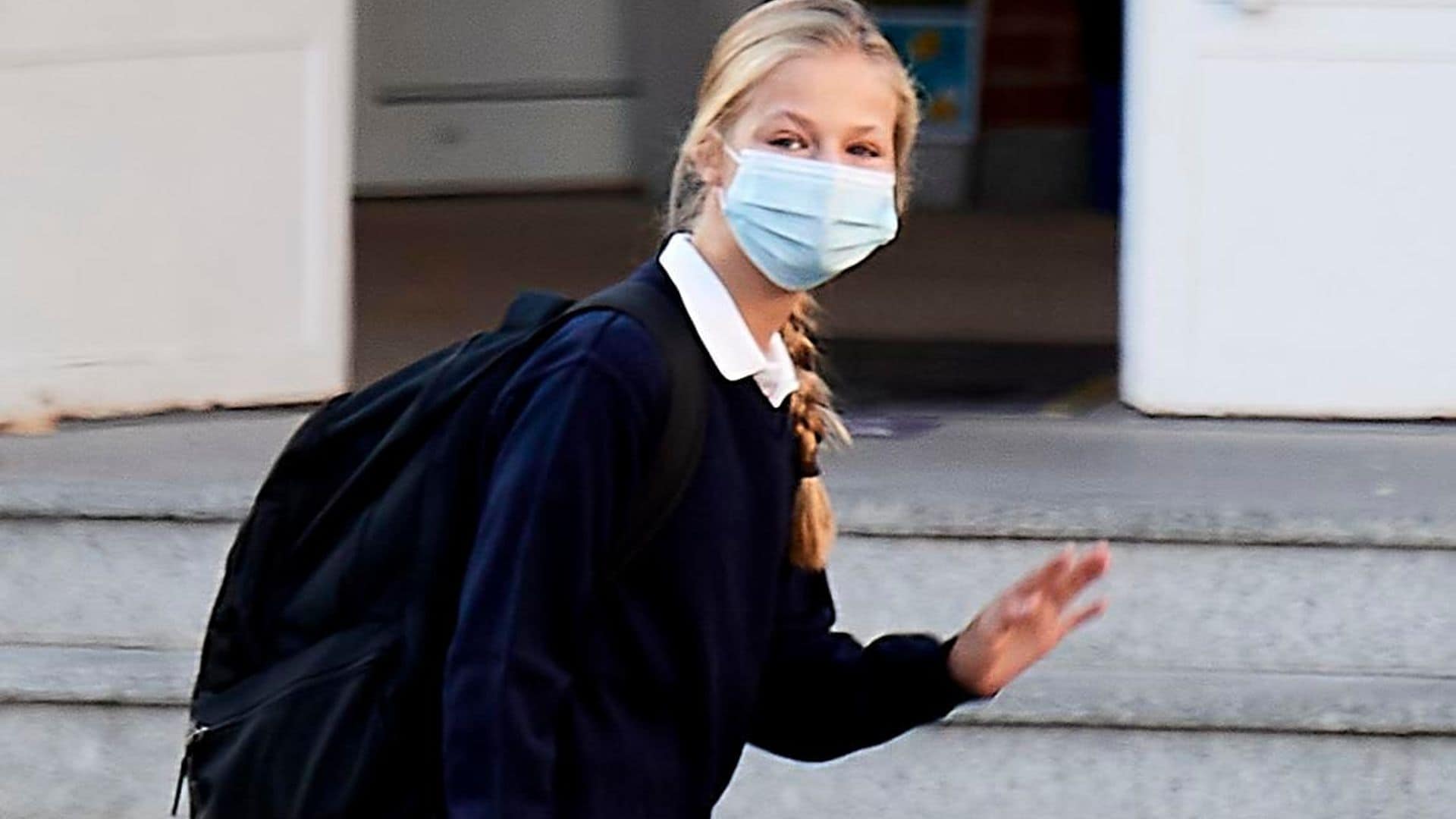 Princess Leonor of Spain begins school year without sister Infanta Sofia