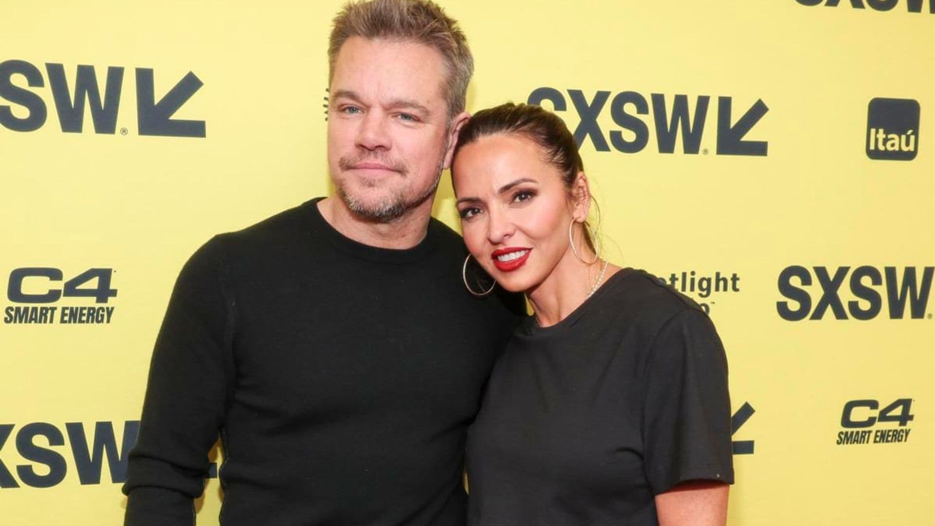 Matt Damon’s emotional moment with wife Luciana Barroso: ‘She really helped me’