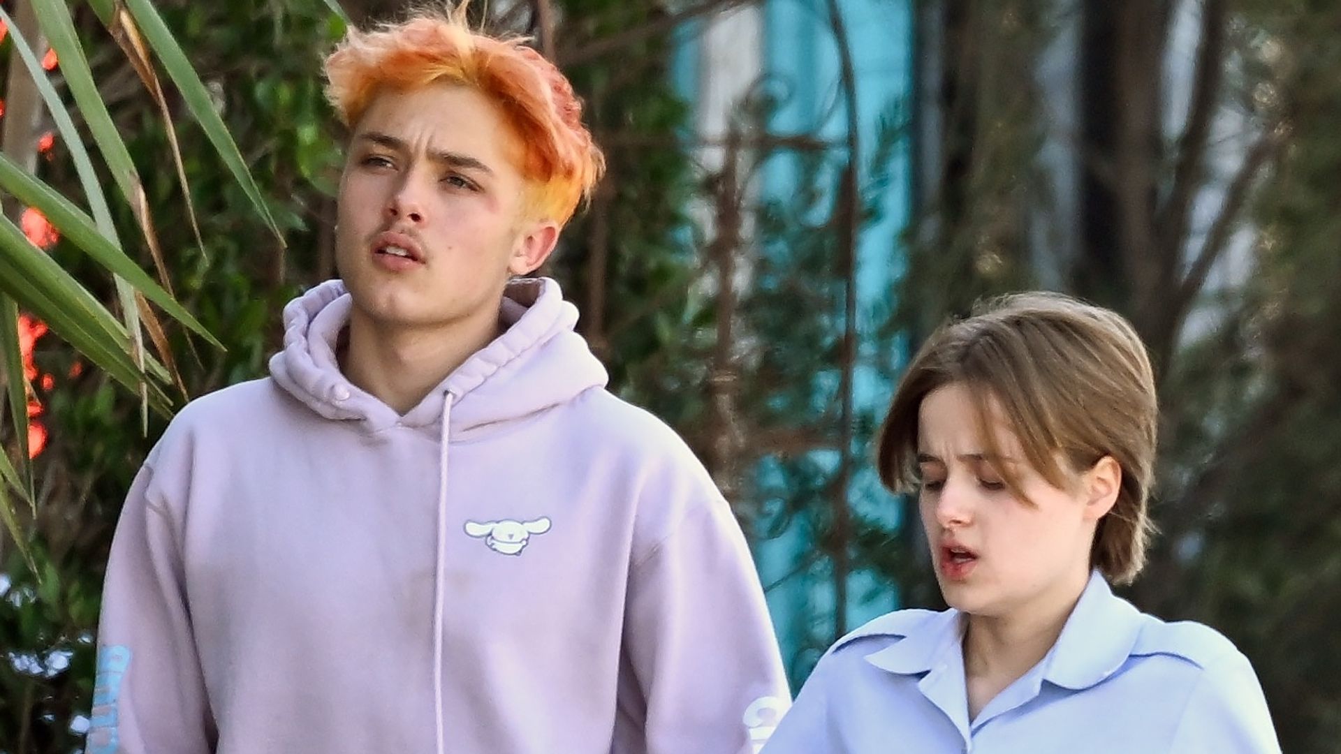 Knox and Vivienne made a rare public outing together