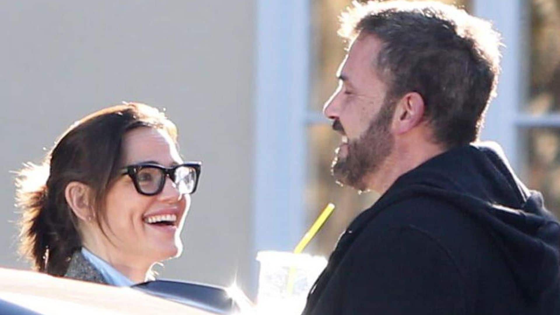 Ben Affleck and Jennifer Garner laugh and smile as they celebrate Samuel’s birthday