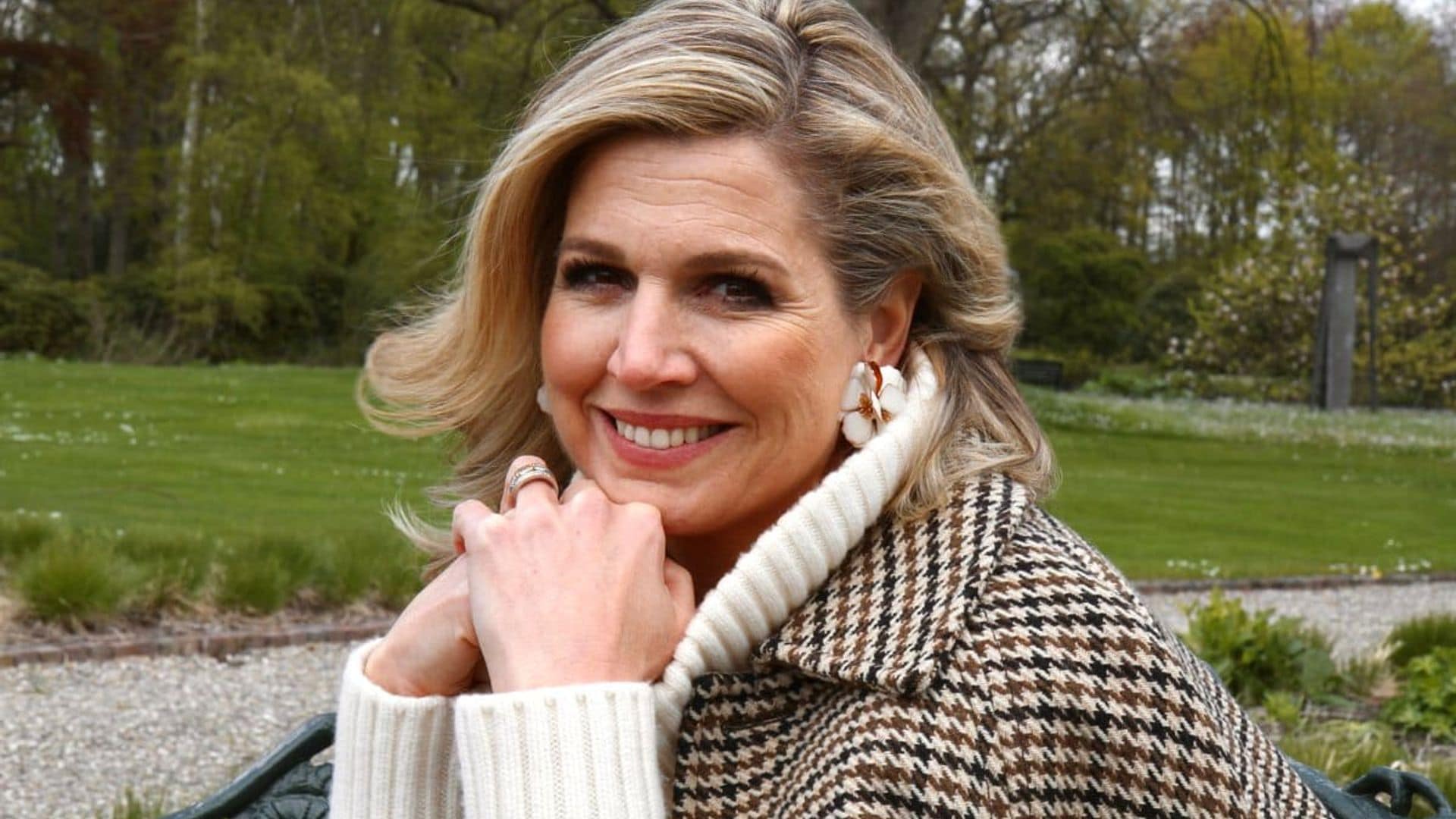 Queen Maxima’s husband steps behind camera for her 50th birthday portraits