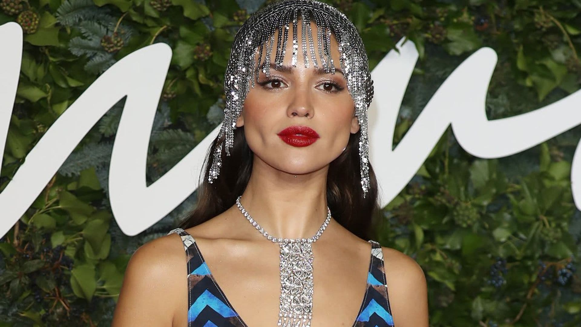 See Eiza González dazzle like Cleopatra at The Fashion Awards 2021