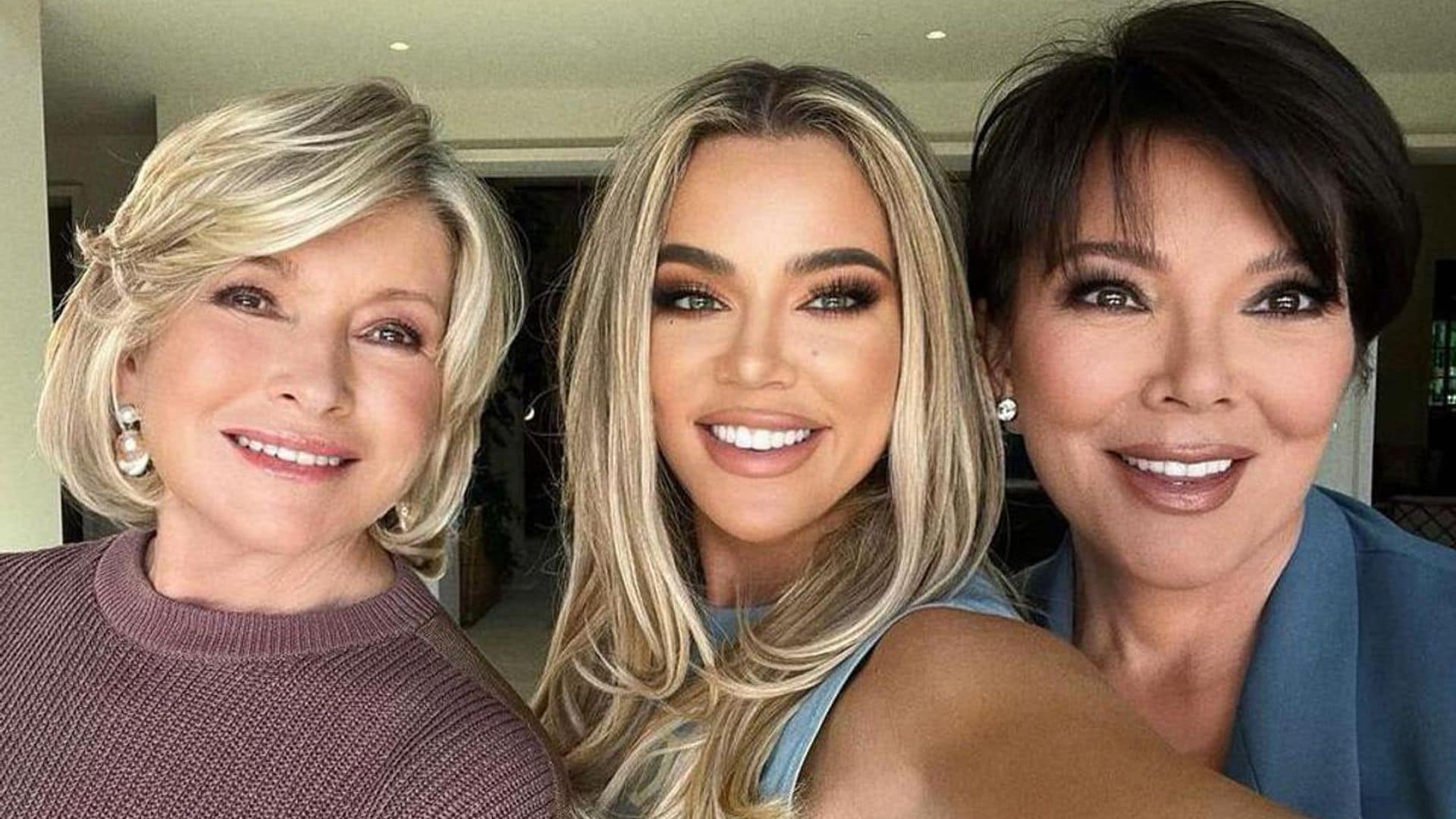 Khloé Kardashian gushes over Martha Stewart after their lunch date with Kris Jenner