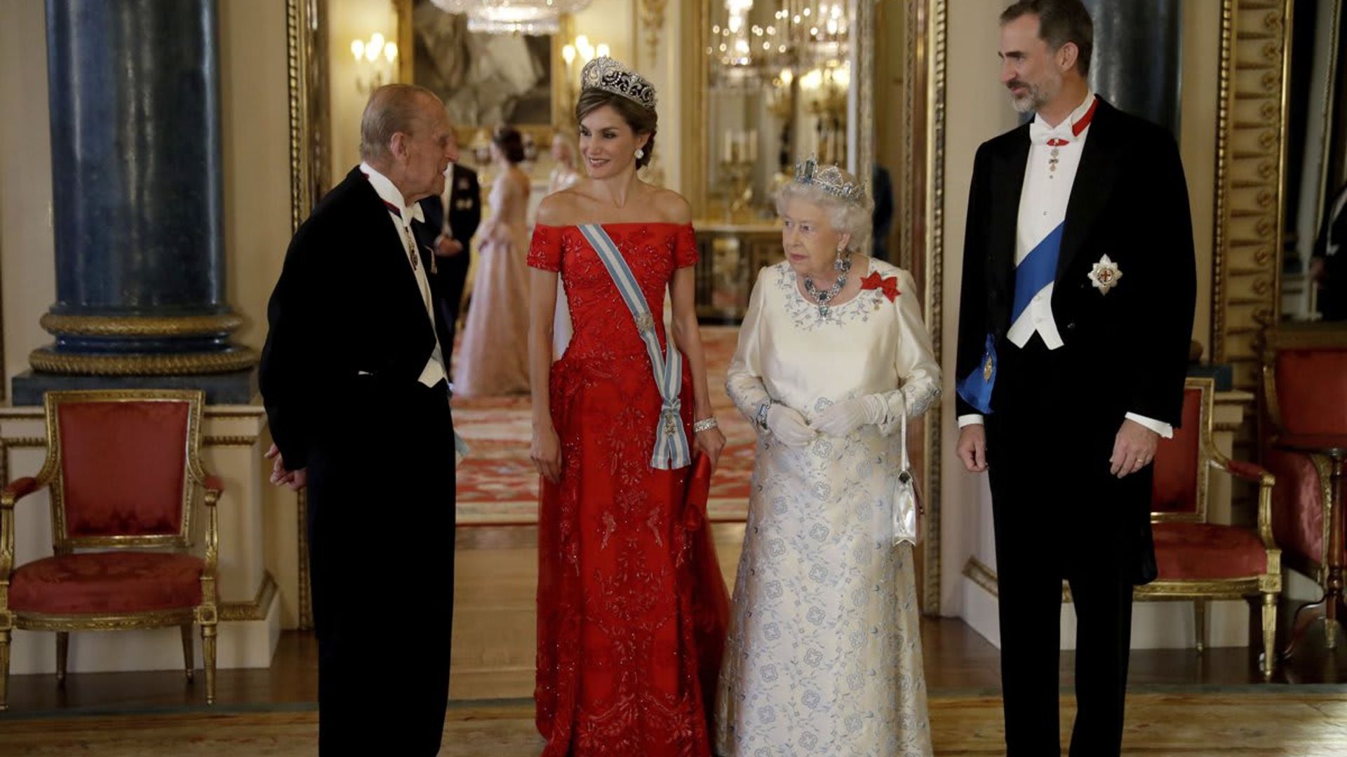 King Felipe and Queen Letizia of Spain send their condolences to Queen Elizabeth II