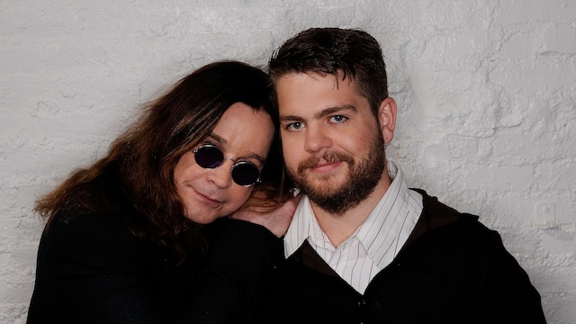 Ozzy Osbourne and son, producer Jack Osbourne visit the Tribeca Film Festival 2011