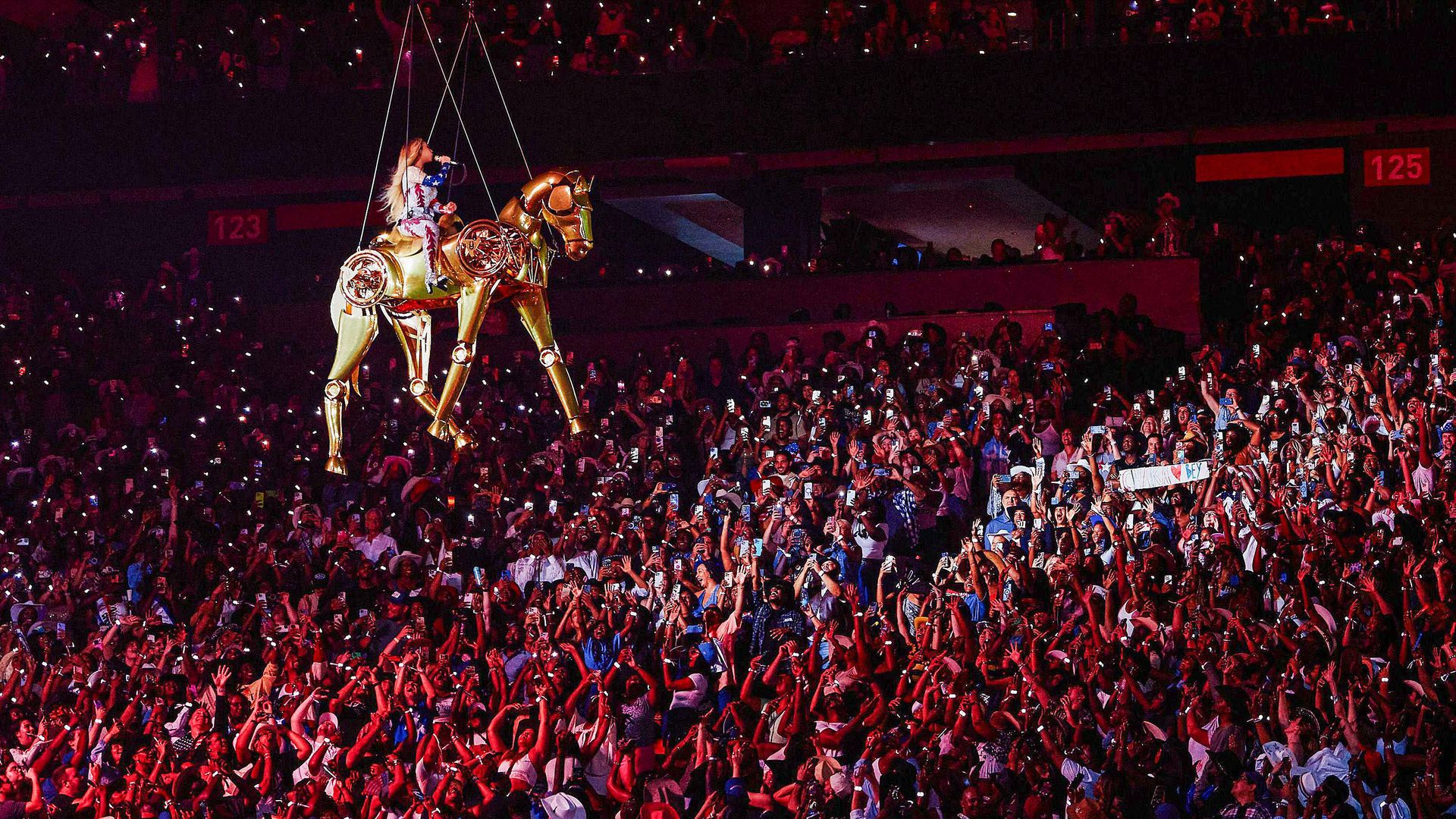 Beyoncé delivers the ultimate surprise at her cowboy Carter tour finale