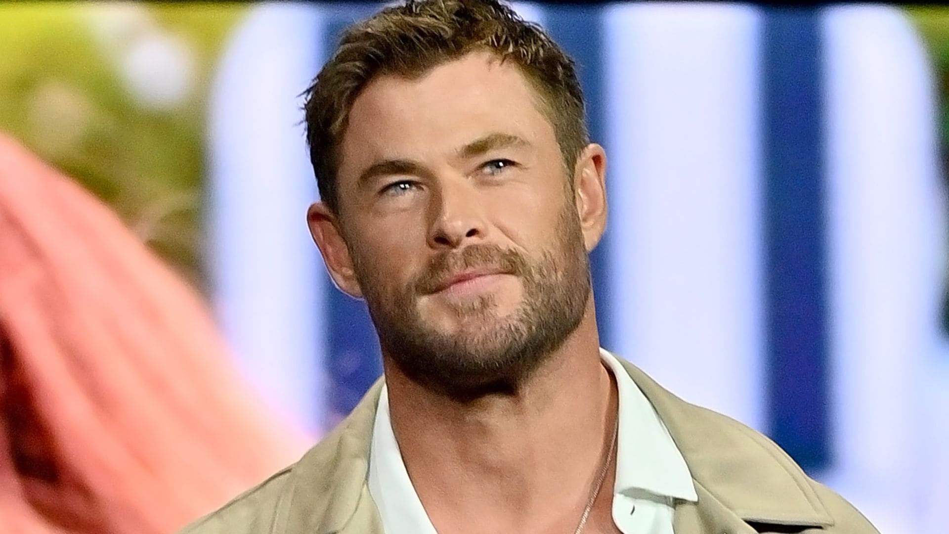 WATCH: Chris Hemsworth gets shirtless and sweaty ahead of "Avengers: Doomsday"