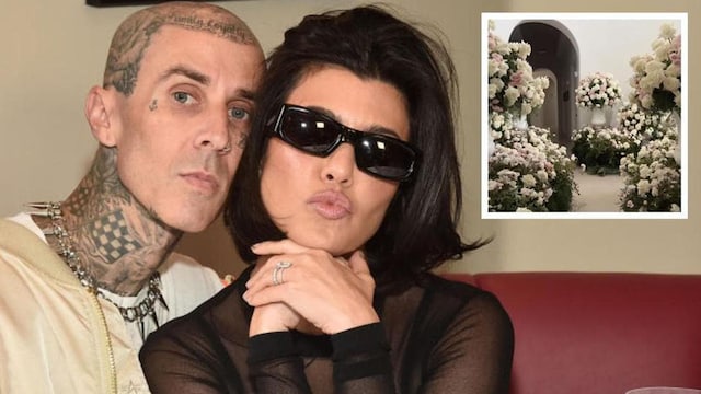 Kourtney Kardashian y Travis Barker