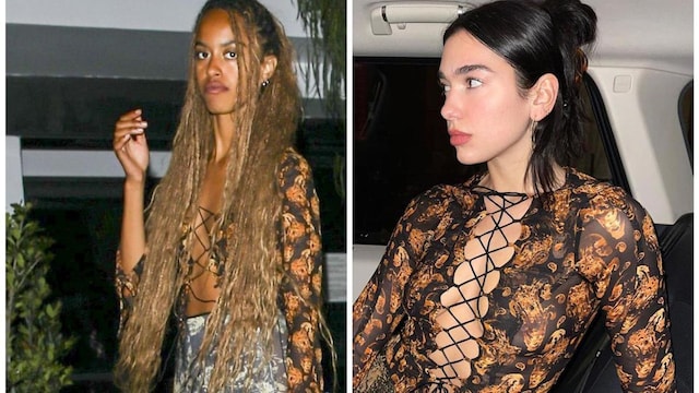 Malia Obama rocked the same top previously worn by Dua Lipa, from a celebrity loved brand