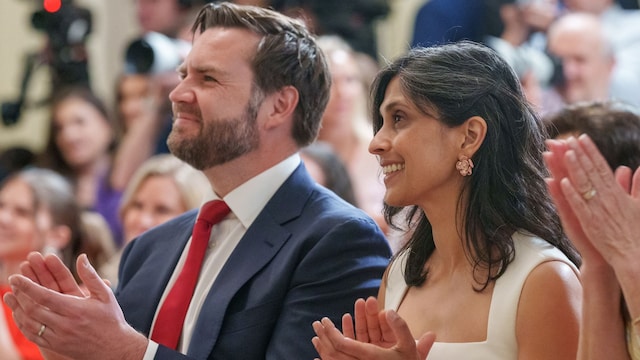 Usha Vance at What House event