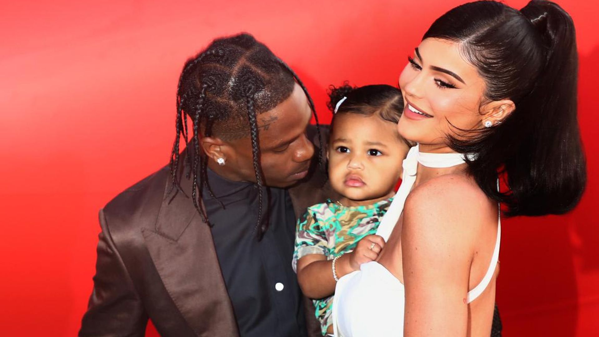 Kylie Jenner and Travis Scott’s daughter Stormi rocks her daddy’s hairstyle