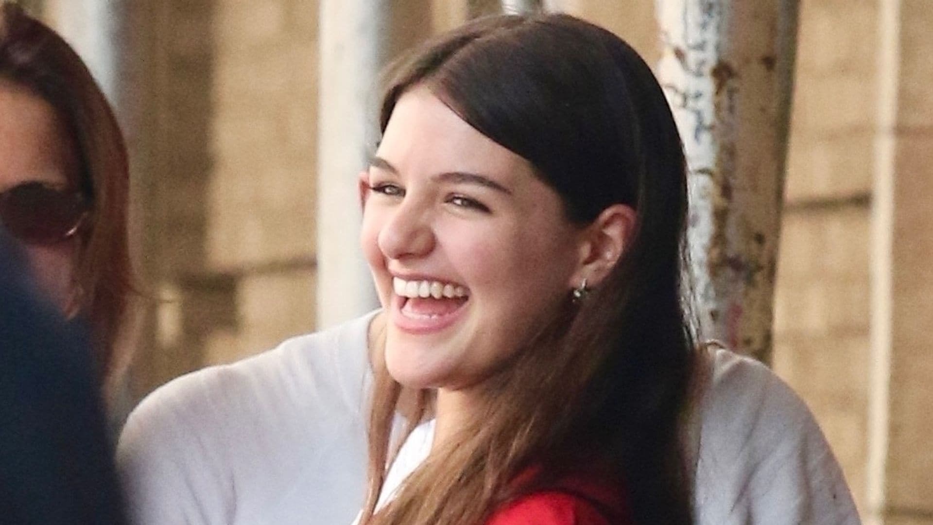 Suri Cruise enjoys her day in New York before heading off to college