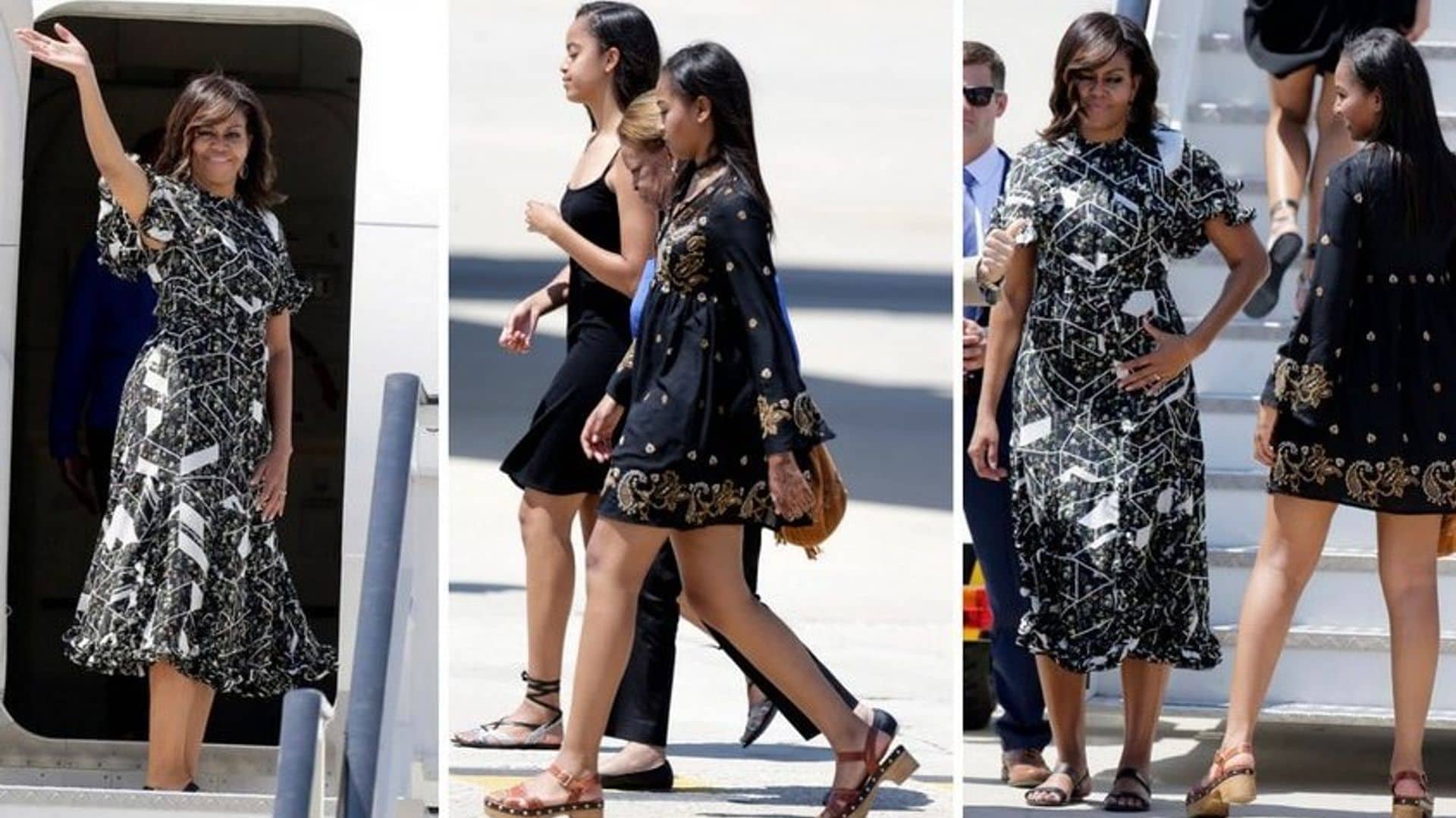 Michelle Obama, Sasha and Malia: All the pics from their 'Let Girls Learn' trip to Africa and Spain