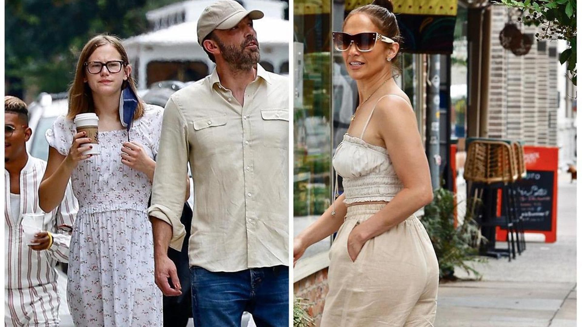 Jennifer Lopez stuns in boho-chic outfit with Ben Affleck and kids ahead of their wedding in Georgia