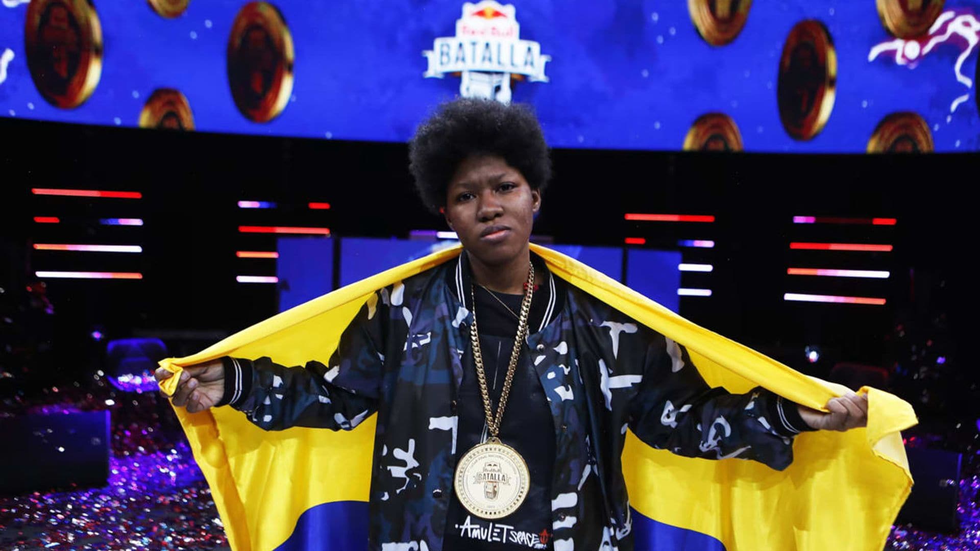 Colombia’s Marithea is the only female rapper fighting for the crown at the Red Bull Batalla World Final 2021