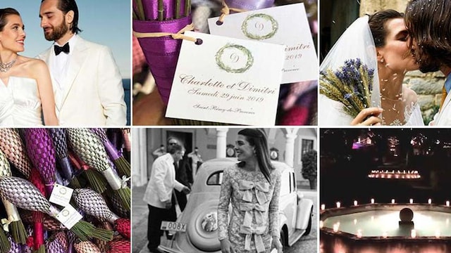 Charlotte Casiraghi royal wedding photos