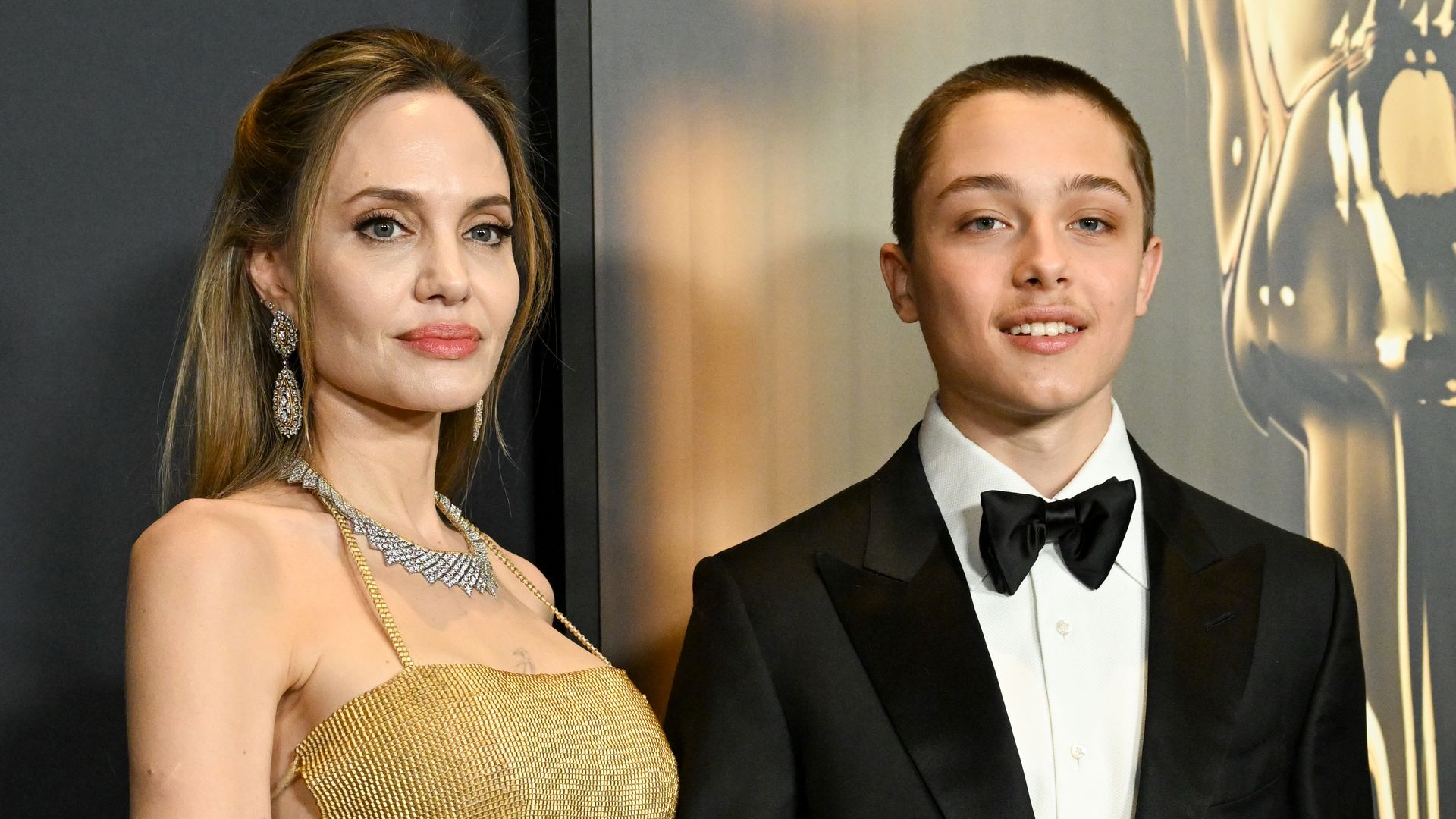 Angelina Jolie’s son Knox coordinates his bold new hair with an unexpected fashion choice