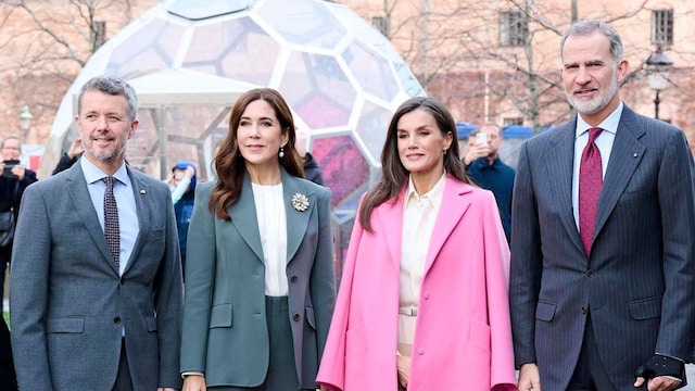 Queen Letizia and King Felipe congratulate King Frederik