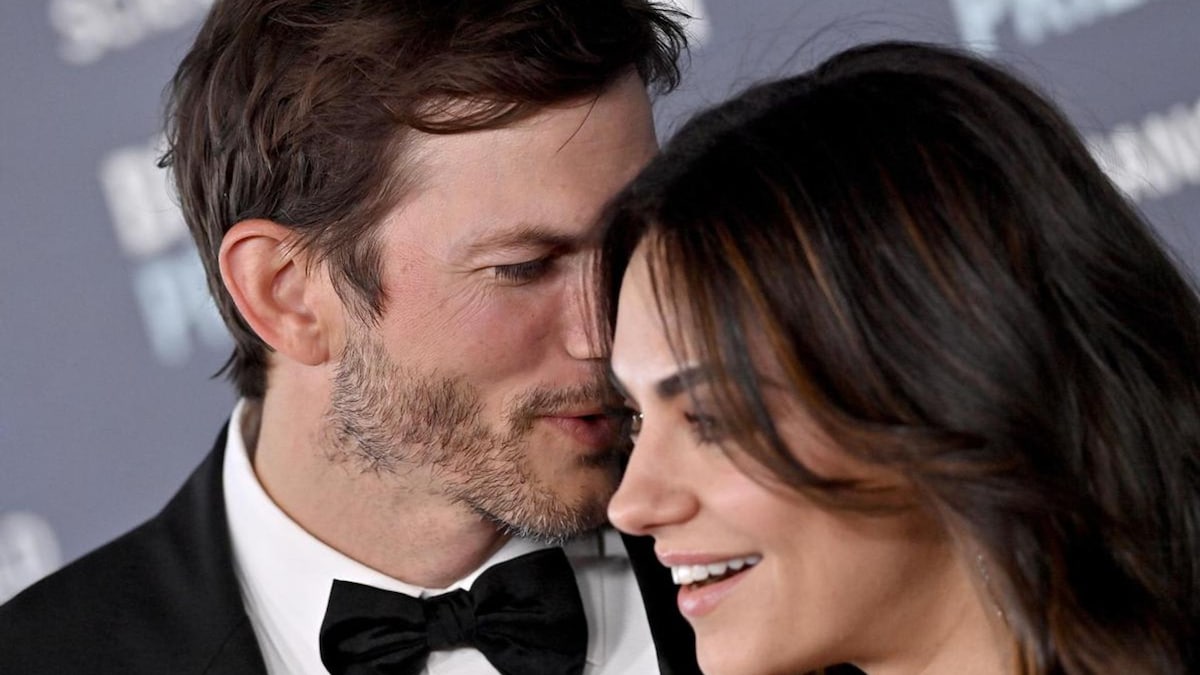 Ashton Kutcher shares ethereal snap of Mila Kunis
