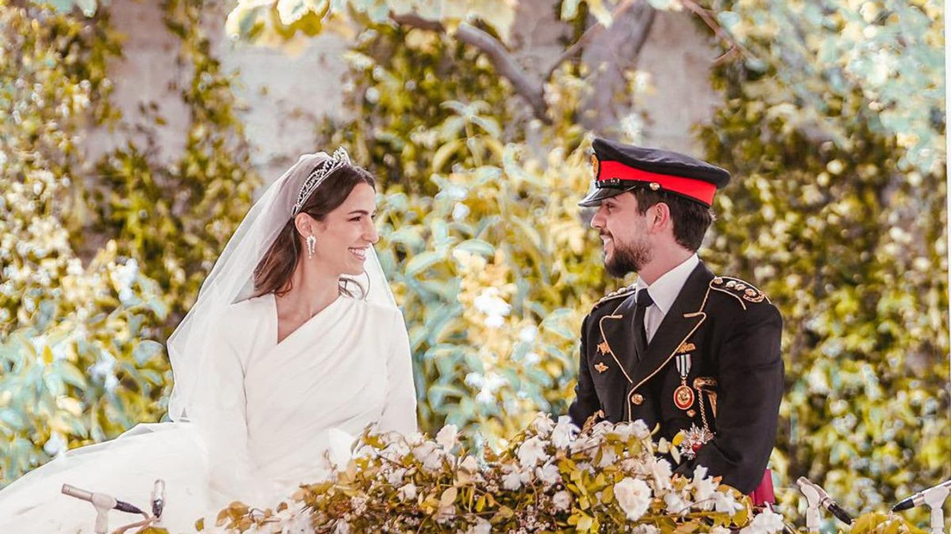 Every must-see photo from Crown Prince Hussein and Princess Rajwa’s wedding ceremony