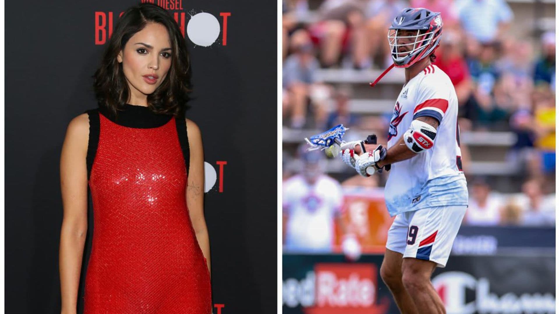 Eiza Gonzalez made her relationship with lacrosse player Paul Rabil Instagram official