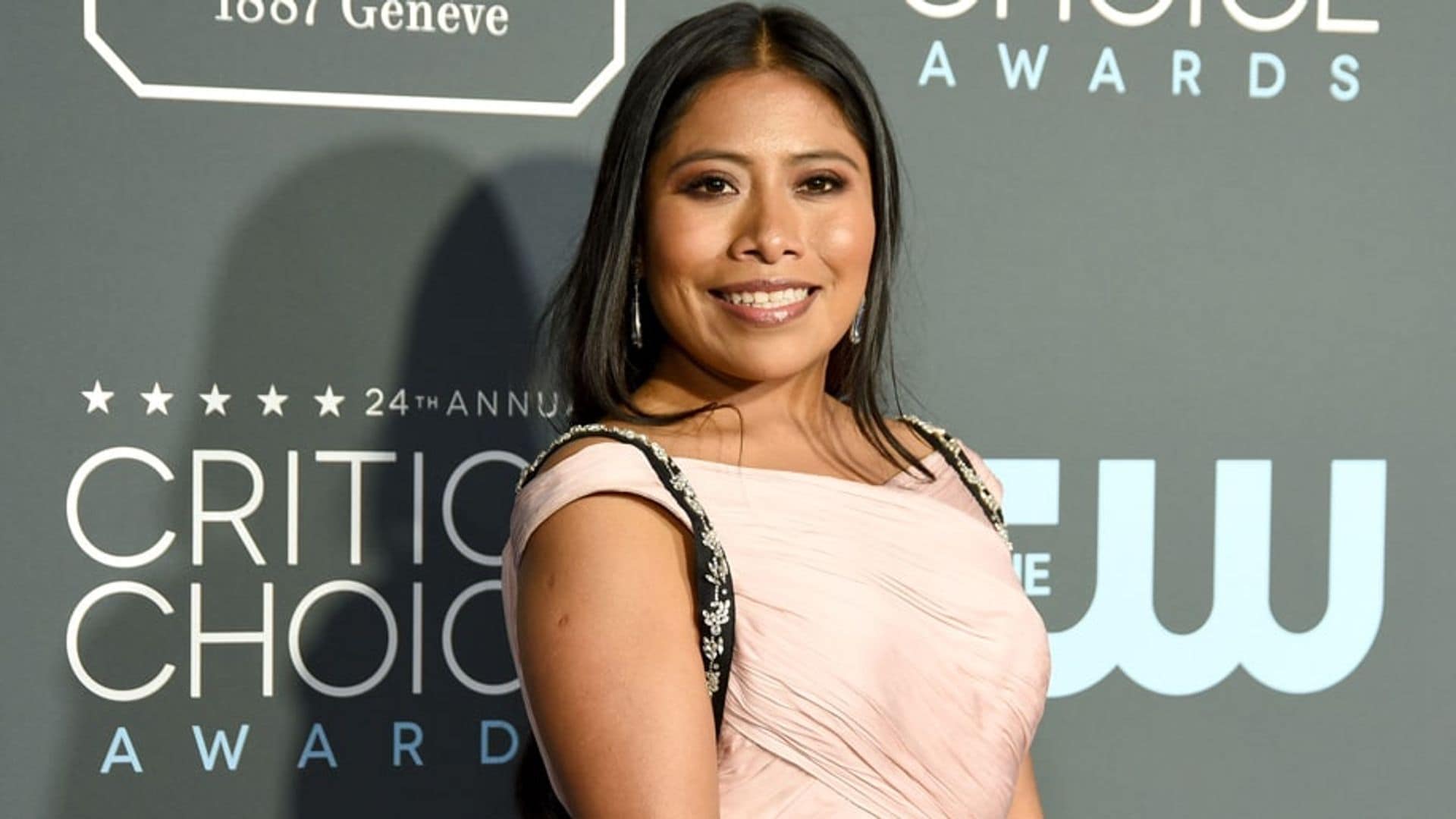 Yalitza Aparicio stuns in Prada at the Critics Choice Awards where 'Roma' wins big
