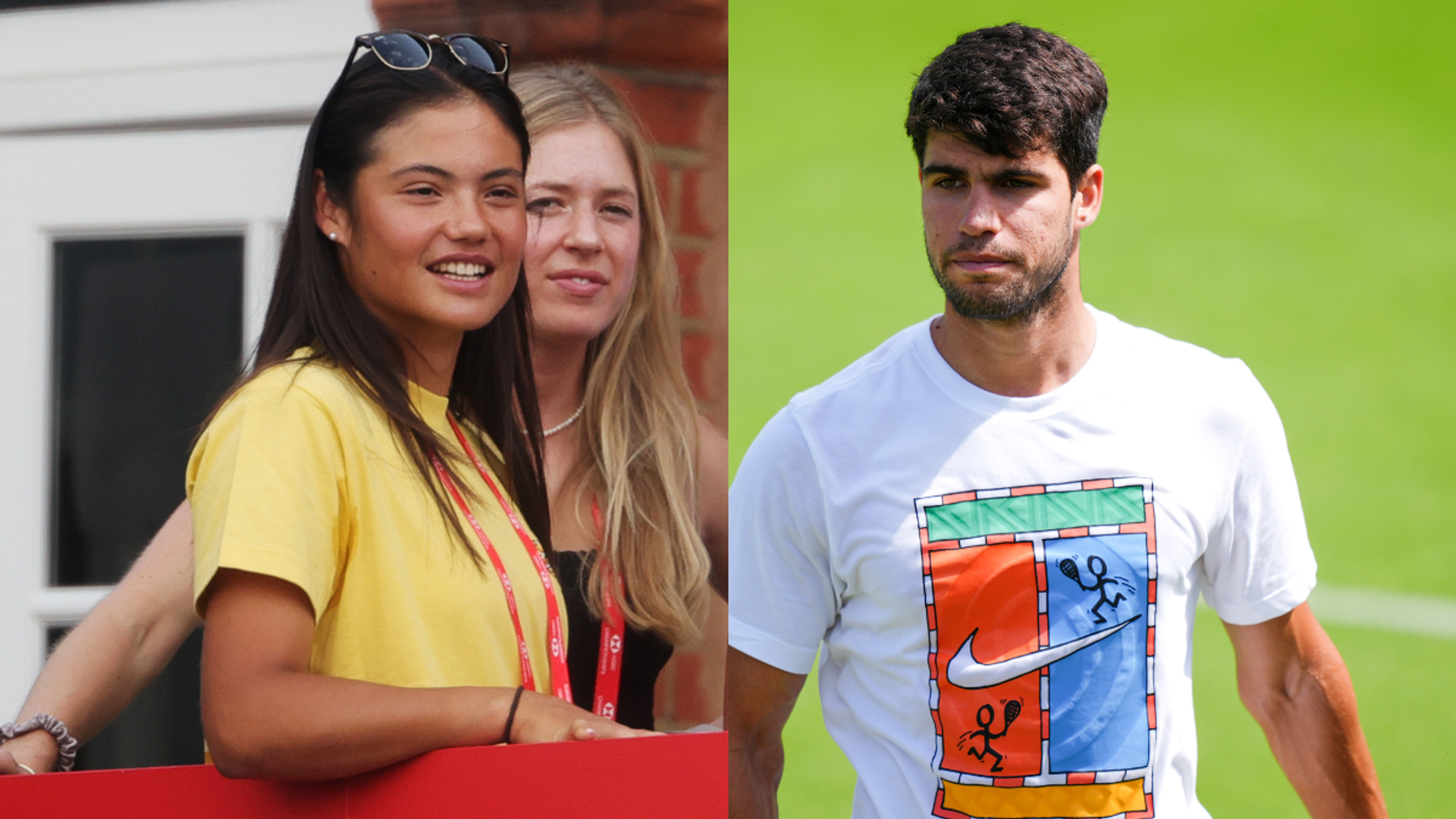 Emma Raducanu at Wimbledon